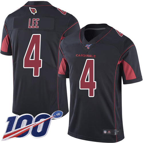 Arizona Cardinals Limited Black Men Andy Lee Jersey NFL Football 4 100th Season Rush Vapor Untouchable